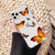 Priehľadný obal - Hnedé motýle na Apple iPhone X / XS 